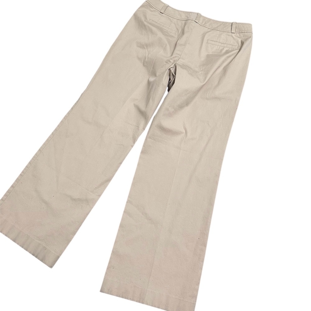 Talbots Size 12 wide legs  cotton pants